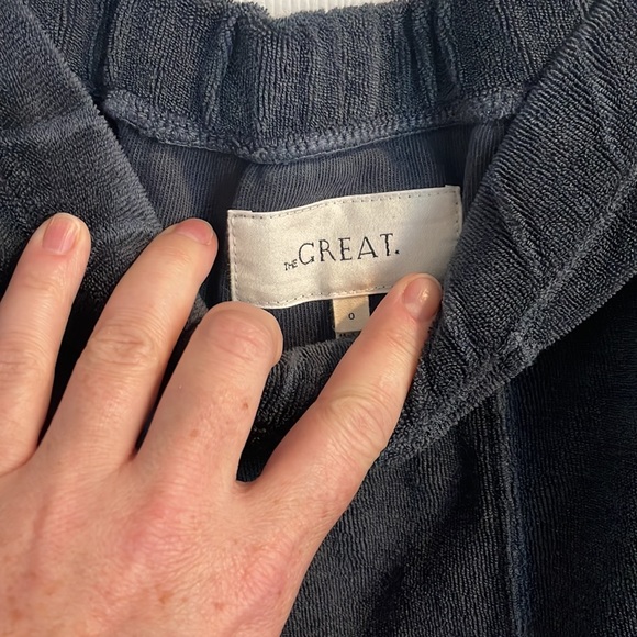 The Great. Micro Terry lounge pants 0 - Picture 4 of 4